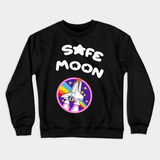 Safe moon Crewneck Sweatshirt